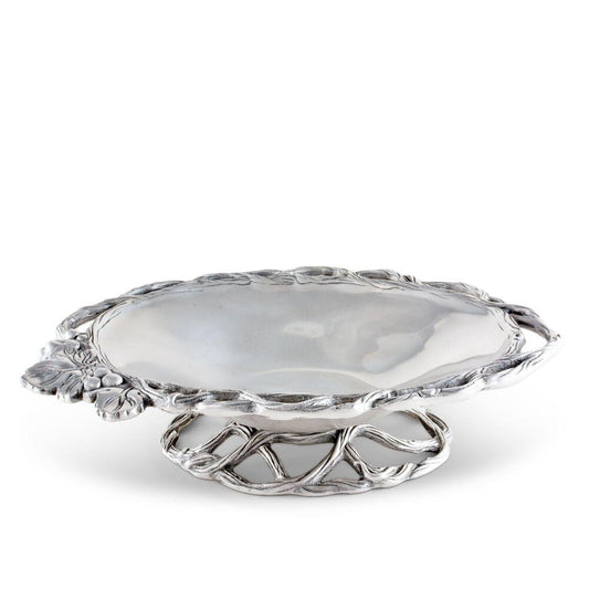 Grape Open Vine Vegetable Dish by Arthur Court Designs