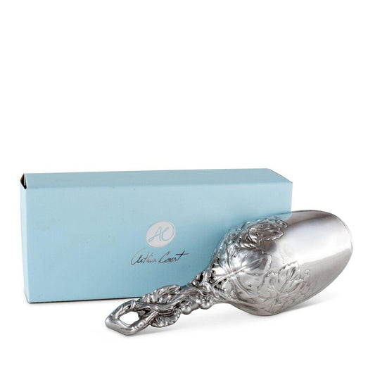 Grape Pattern Ice Scoop by Arthur Court Designs