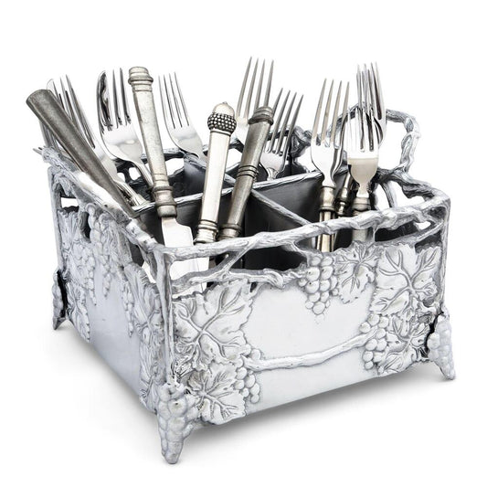 Grapevine Flatware Caddy by Arthur Court Designs