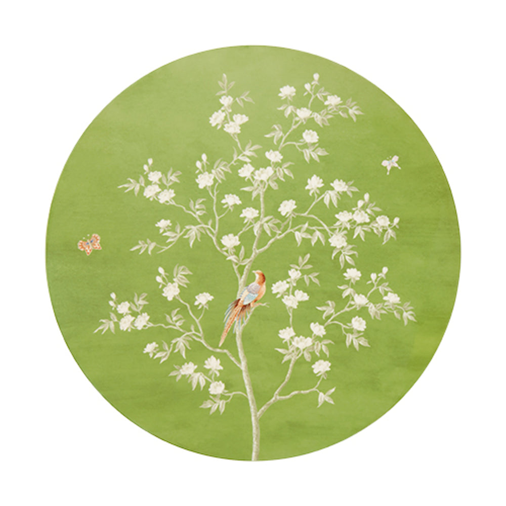 Green Chinoiserie Placemats - Set of 4 by Addison Ross