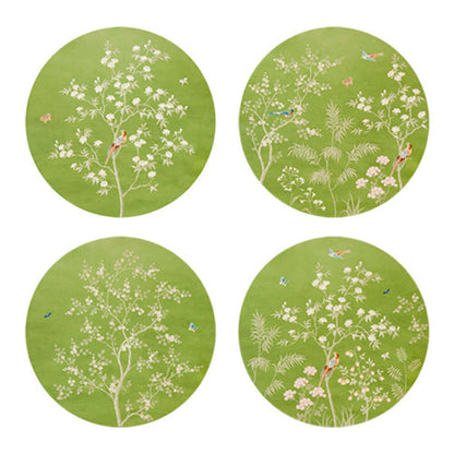 Green Chinoiserie Placemats - Set of 4 by Addison Ross Additional Image-2