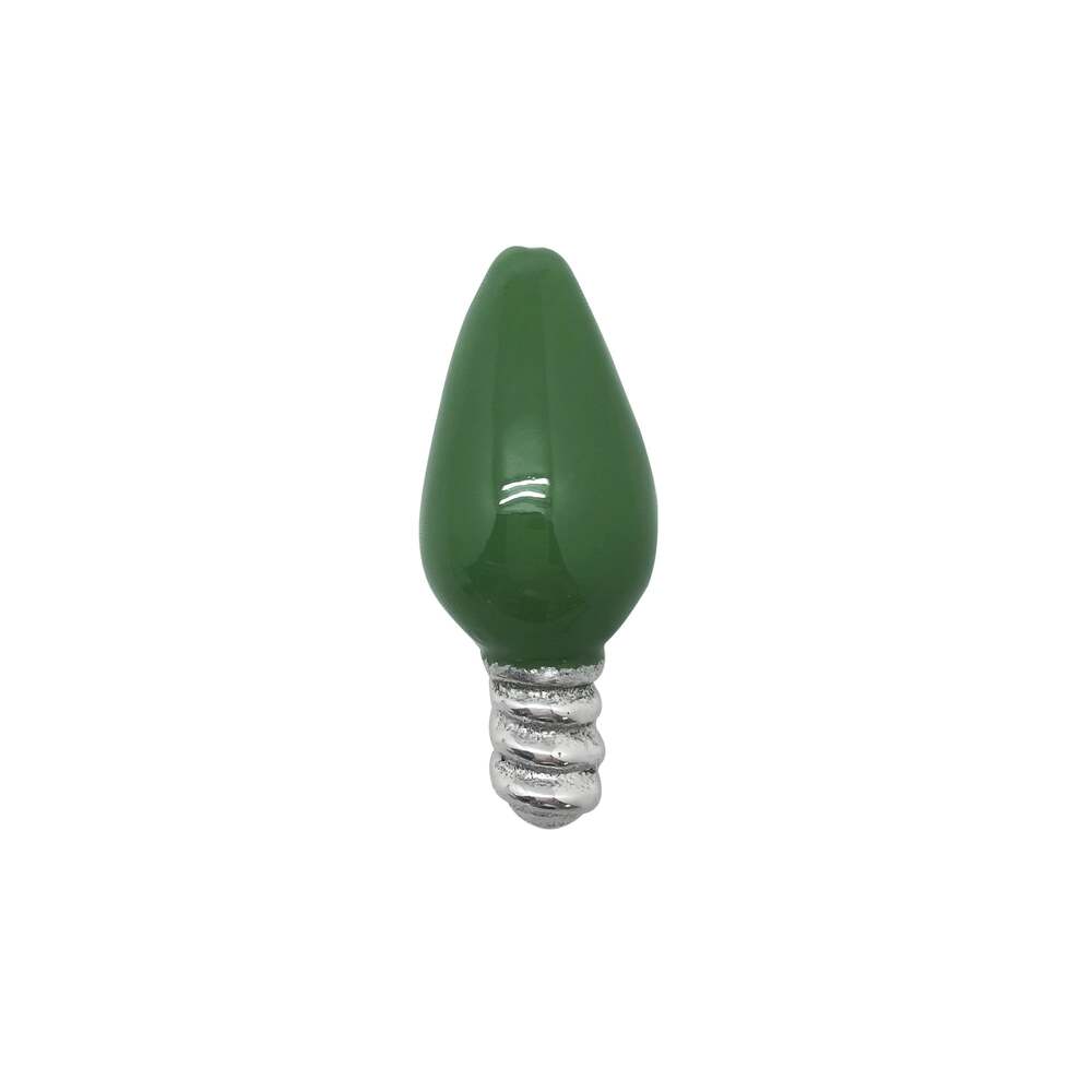 Green Christmas Bulb Napkin Weight by Mariposa