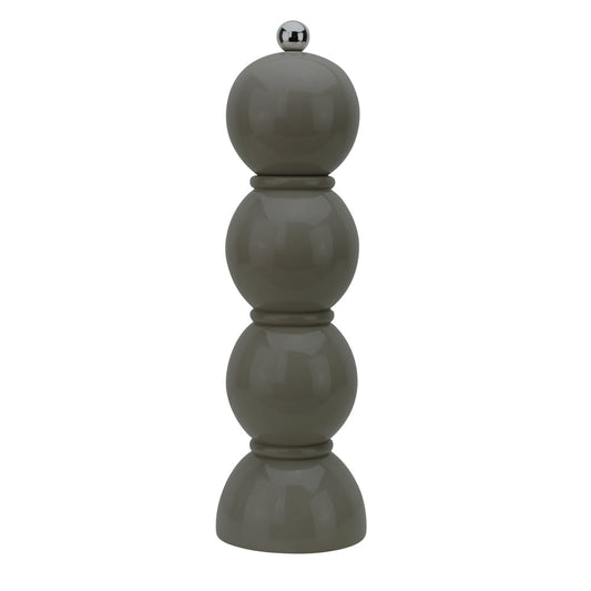 Grey Bobbin Salt or Pepper Mill 24cm by Addison Ross