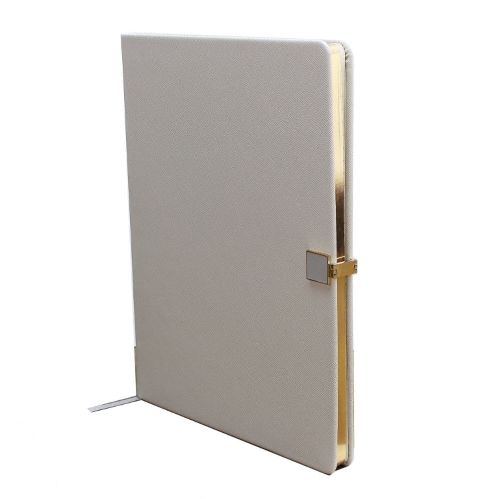 Grey & Gold A4 Notebook by Addison Ross