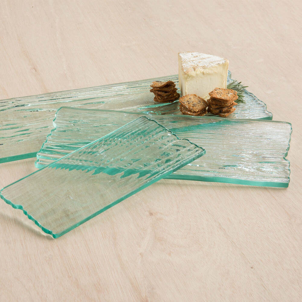 Grove Clear Plank Cheese Board by Annieglass Additional Image -2