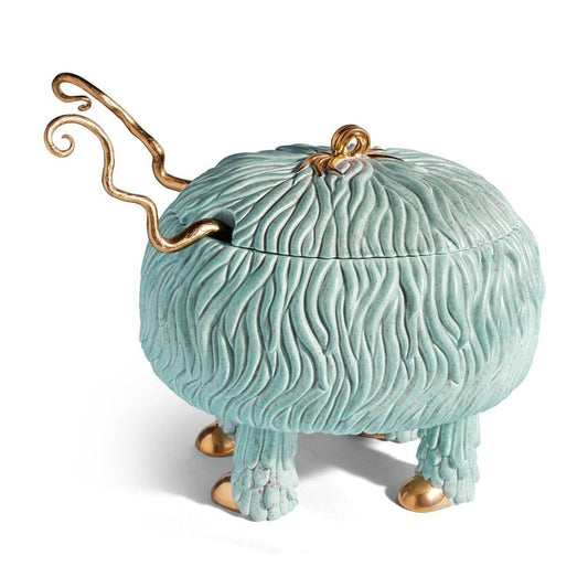 Haas Fox Salad Monster Serving Bowl by L'Objet 6
