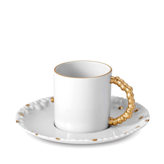 Haas Mojave Espresso Cup & Saucer by L'Objet 