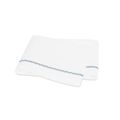 Hatch Flat Sheet Navy 