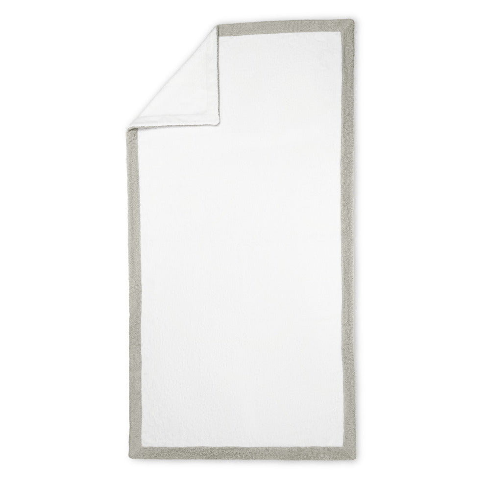 Helios Pool Towel White & Pearl 