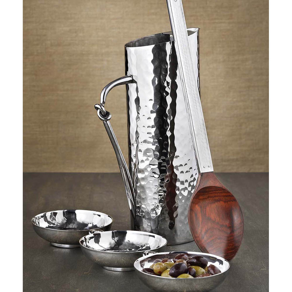 Helyx Water Pitcher with Knot Handle 12" by Mary Jurek Design Additional Image -2