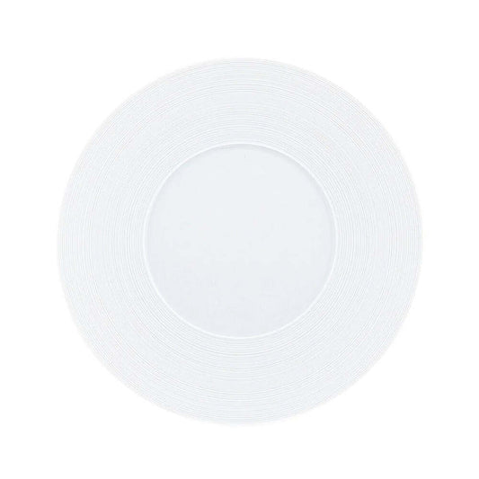 Hemisphere White Dinner Plate by J.L. Coquet Additional Image -