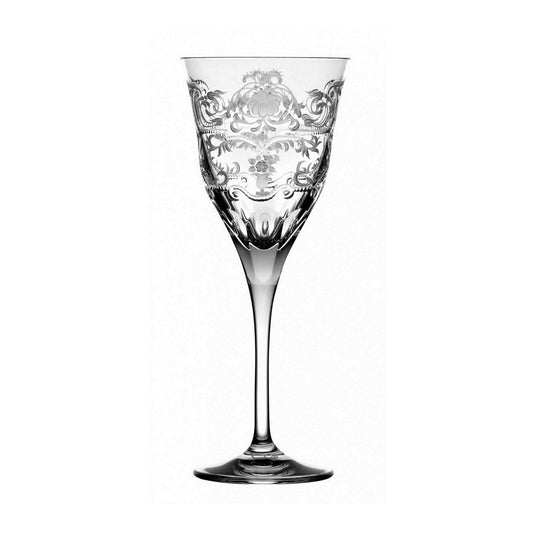 Heritage Clear Water Glass by Varga Crystal 
