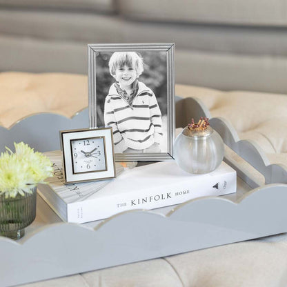 Herringbone Silver Plated Photo Frame by Addison Ross Additional Image-3