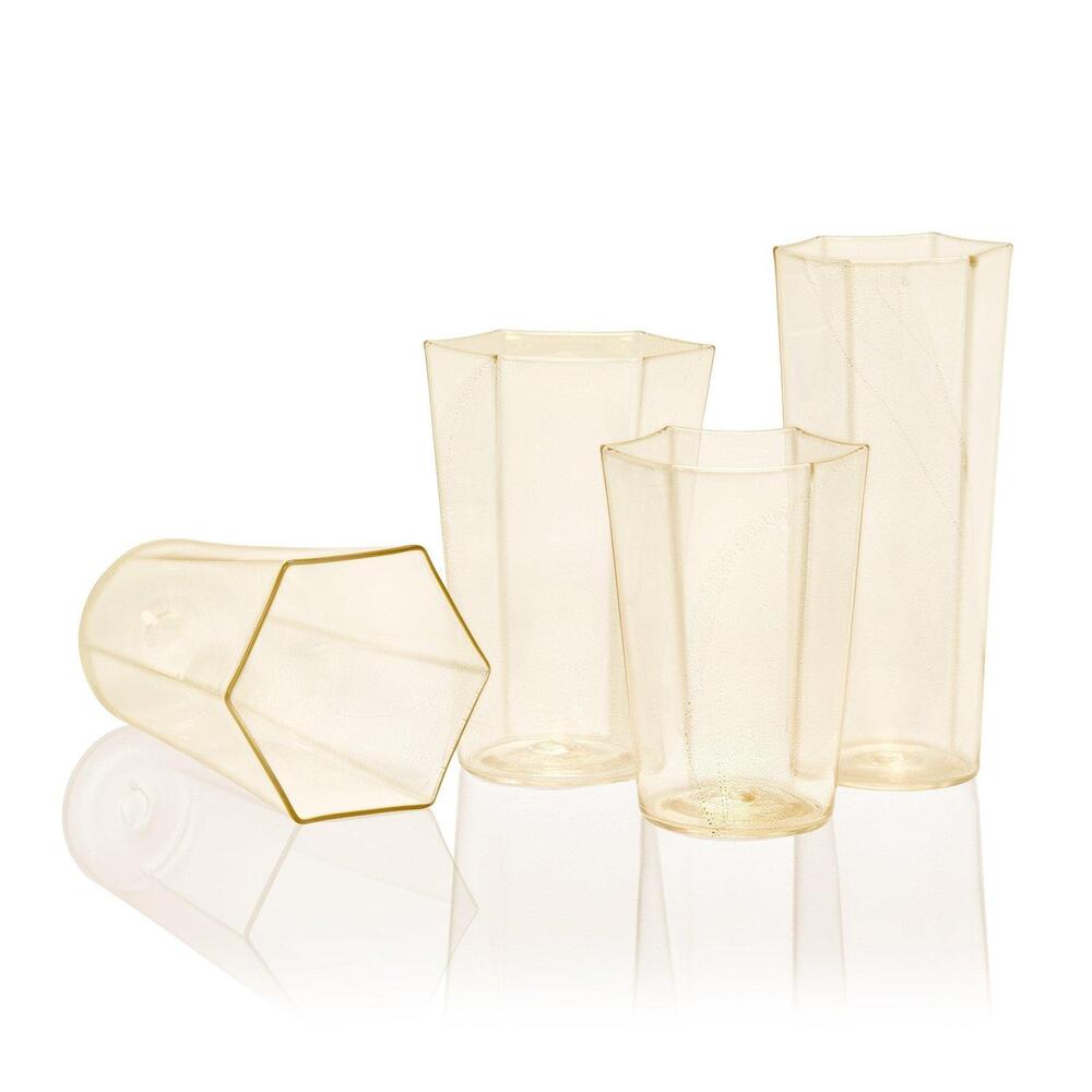 Hex Champagne Glass by L'Objet 5