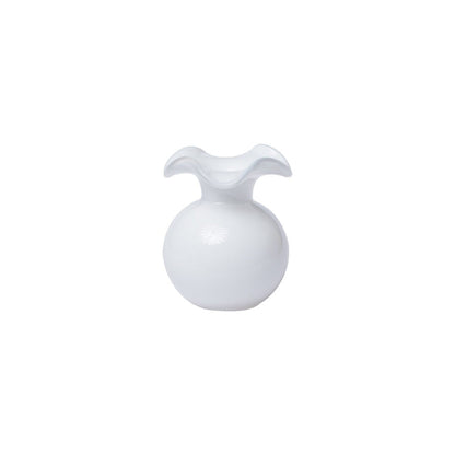 Hibiscus Bud Vase White by Vietri 