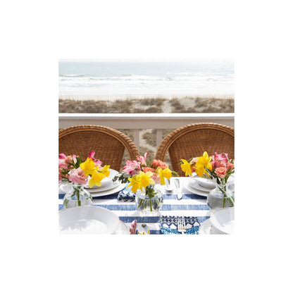 Hibiscus Small Fluted Vase Clear by Vietri 1