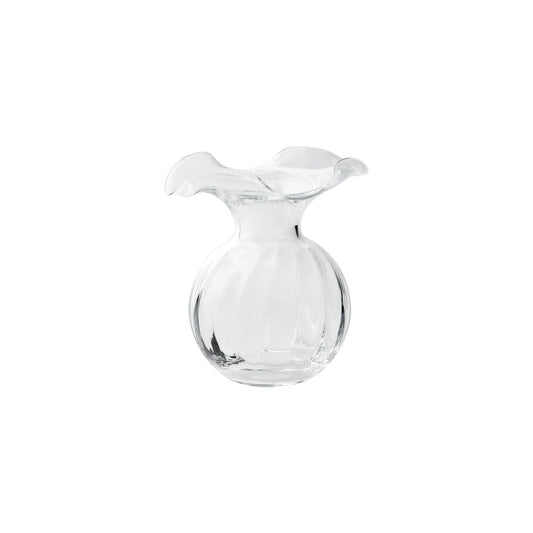Hibiscus Small Fluted Vase Clear by Vietri 