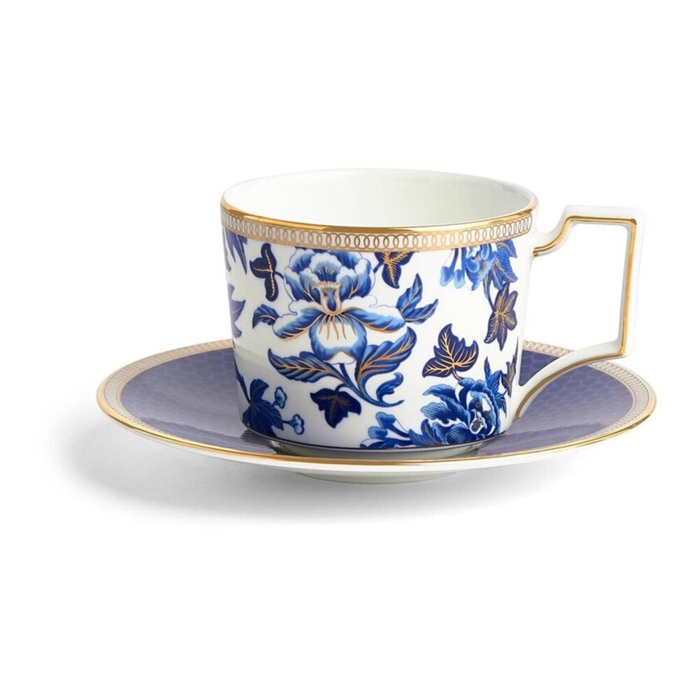 Hibiscus Teacup And Saucer by Wedgwood