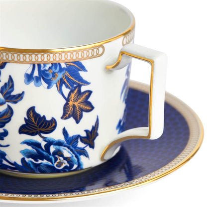 Hibiscus Teacup And Saucer by Wedgwood Additional Image - 3