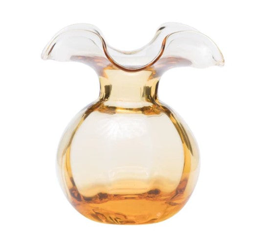 Hibiscus Bud Vase Amber