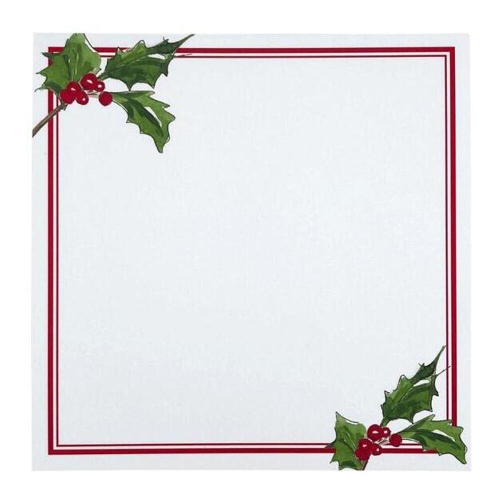 Holly Berry Note Pad Pad Refill, 75 Count by Mariposa 