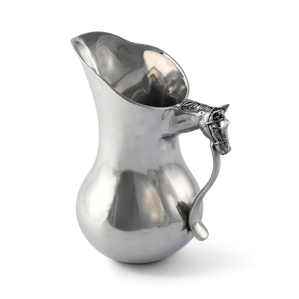 Horse Head Pitcher by Arthur Court Designs 2