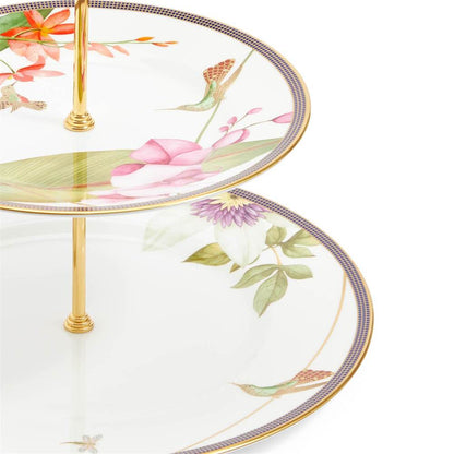 Hummingbird 2 Tier Cake Stand by Wedgwood Additional Image - 1