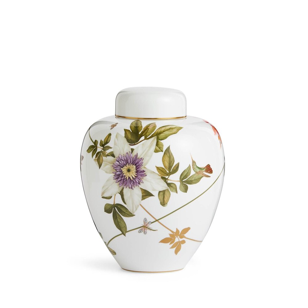 Hummingbird Lidded Vase 25 cm by Wedgwood Additional Image - 5