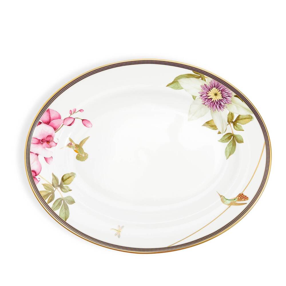 Hummingbird Oval Platter 35 cm by Wedgwood