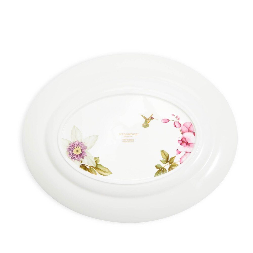 Hummingbird Oval Platter 35 cm by Wedgwood Additional Image - 3