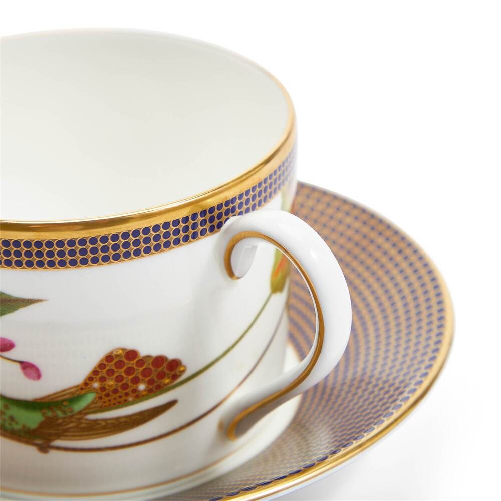 Hummingbird Tea Cup & Saucer by Wedgwood Additional Image - 3