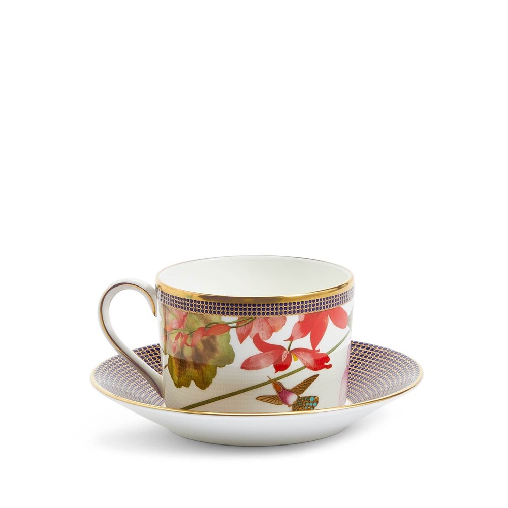 Hummingbird Tea Cup & Saucer by Wedgwood Additional Image - 4