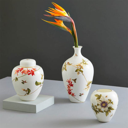 Hummingbird Vase 18 cm by Wedgwood Additional Image - 6