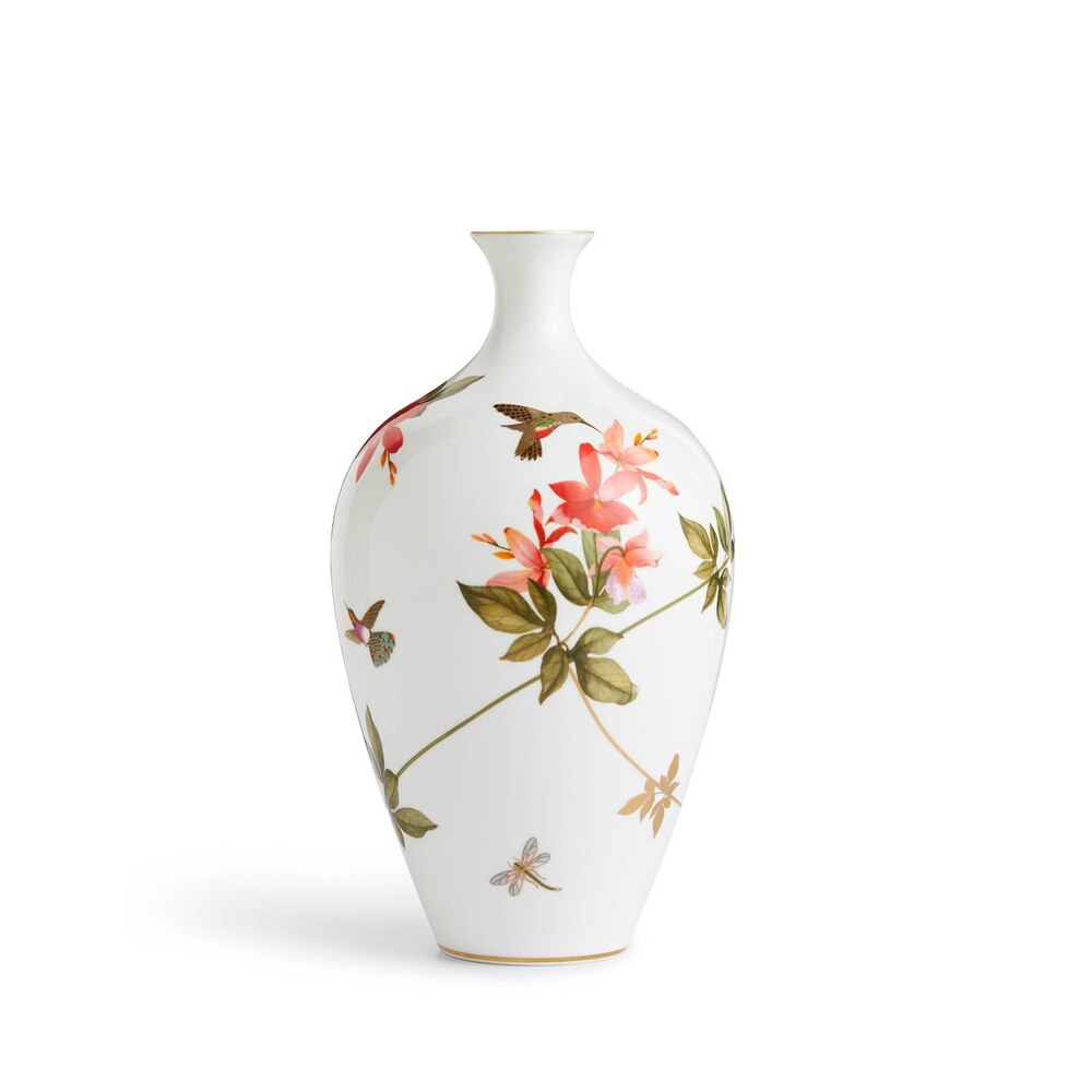 Hummingbird Vase 25 cm by Wedgwood Additional Image - 5