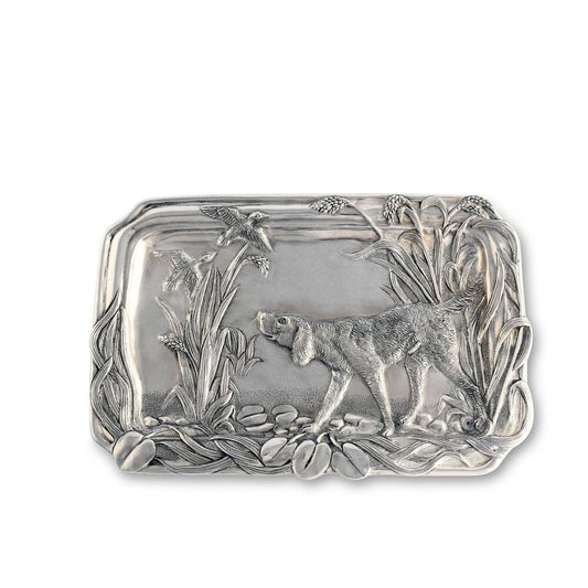 Hunting Dog Catch All Tray by Vagabond House 