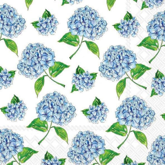 Hydrangea Scatter Cocktail Napkin By Boston International by Mariposa 