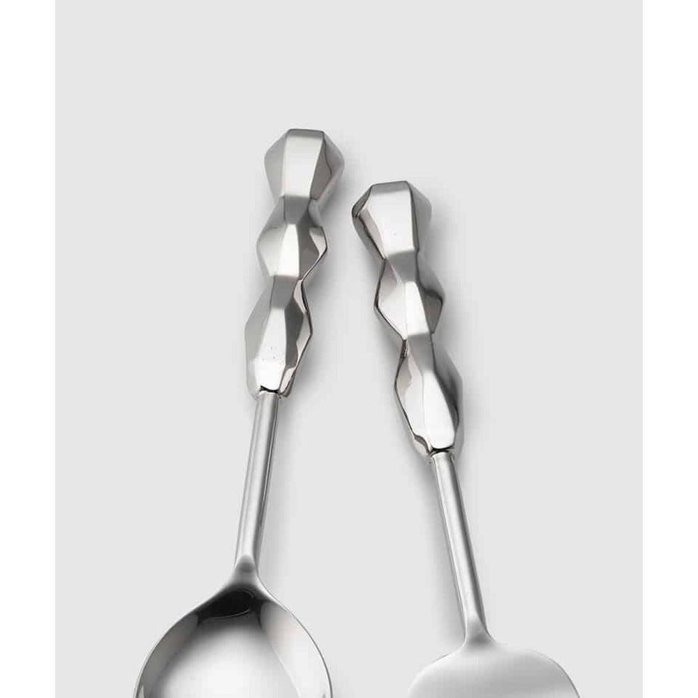 Ibiza Vegetable Spoon & Meat Fork by Mary Jurek Design Additional Image -1