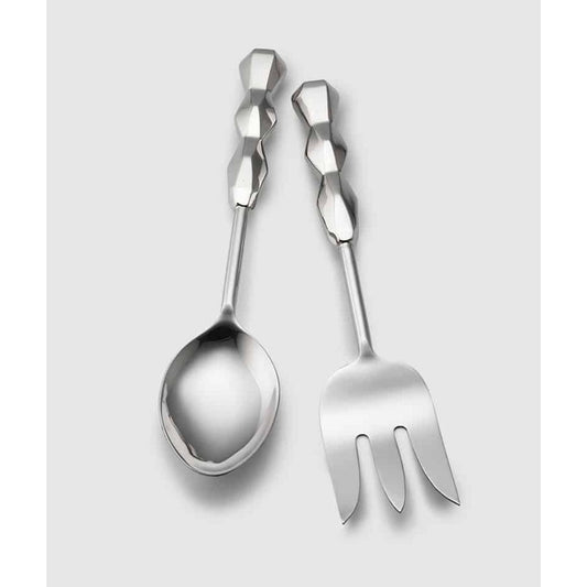 Ibiza Vegetable Spoon & Meat Fork by Mary Jurek Design 
