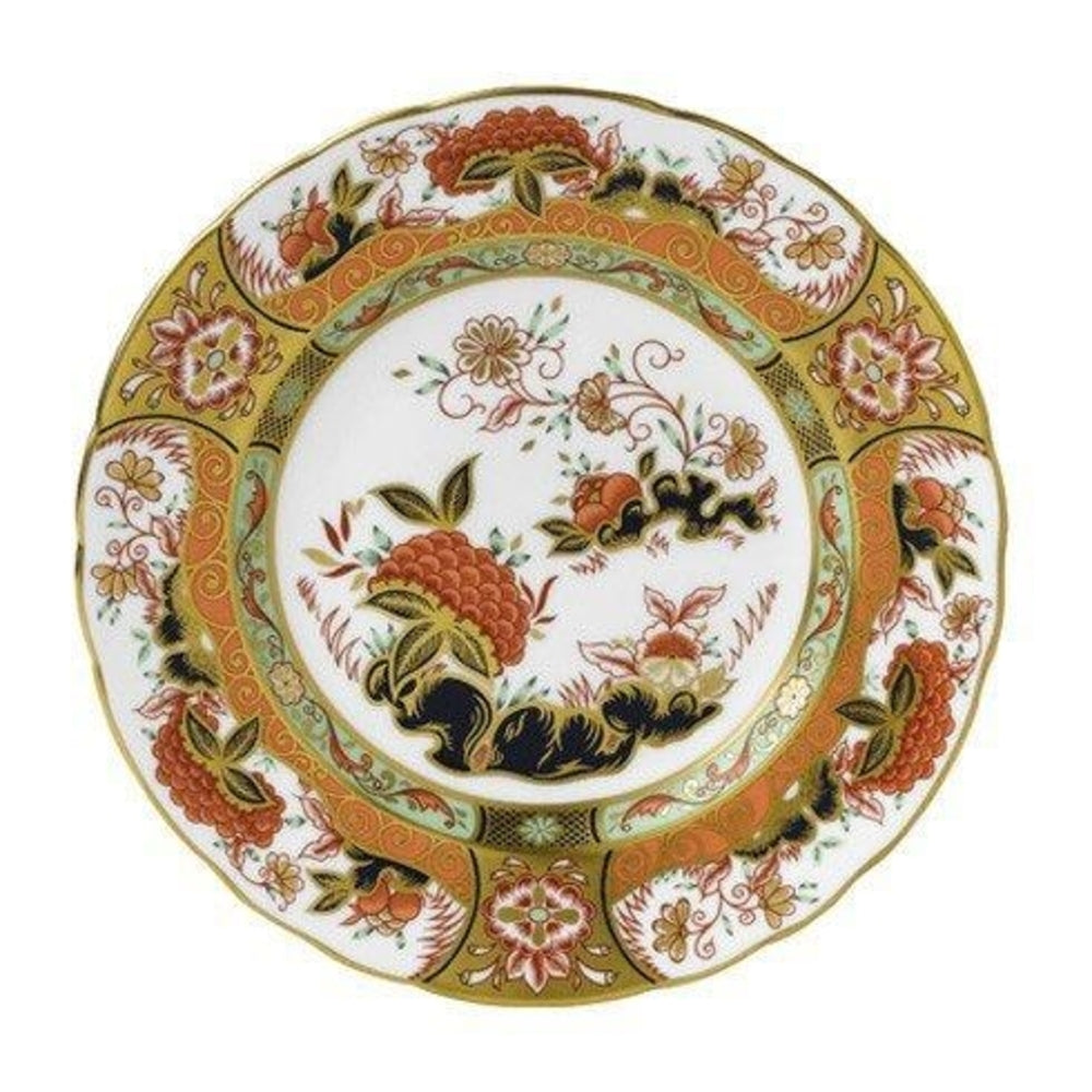 Imari Imperial Garden Accent Plate by Royal Crown Derby 