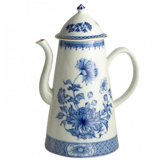 Imperial Blue Coffeepot by Mottahedeh