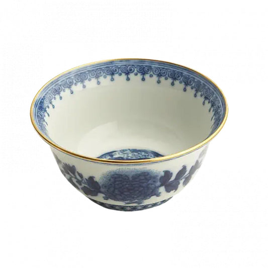 Imperial Blue Sugar/Consume' Bowl by Mottahedeh