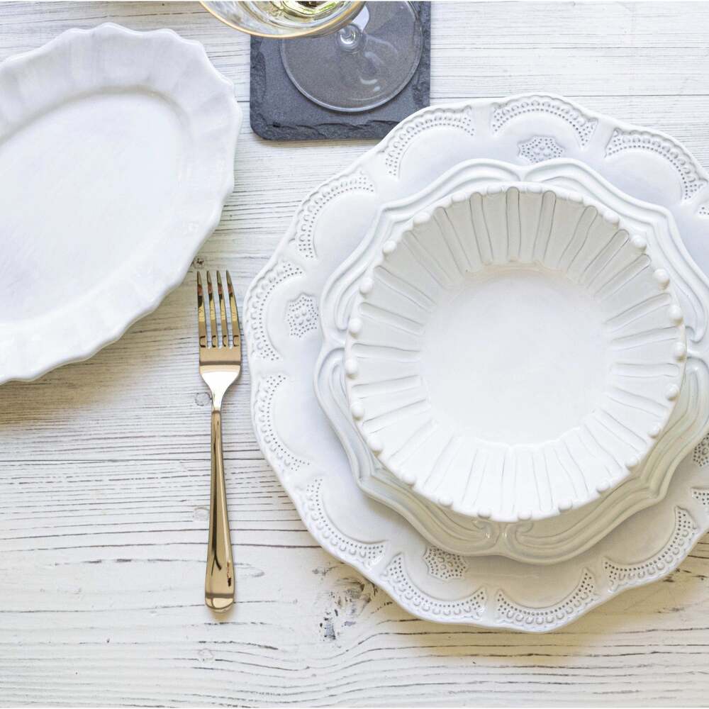 Incanto Baroque Salad Plate by VIETRI by Additional Image -1