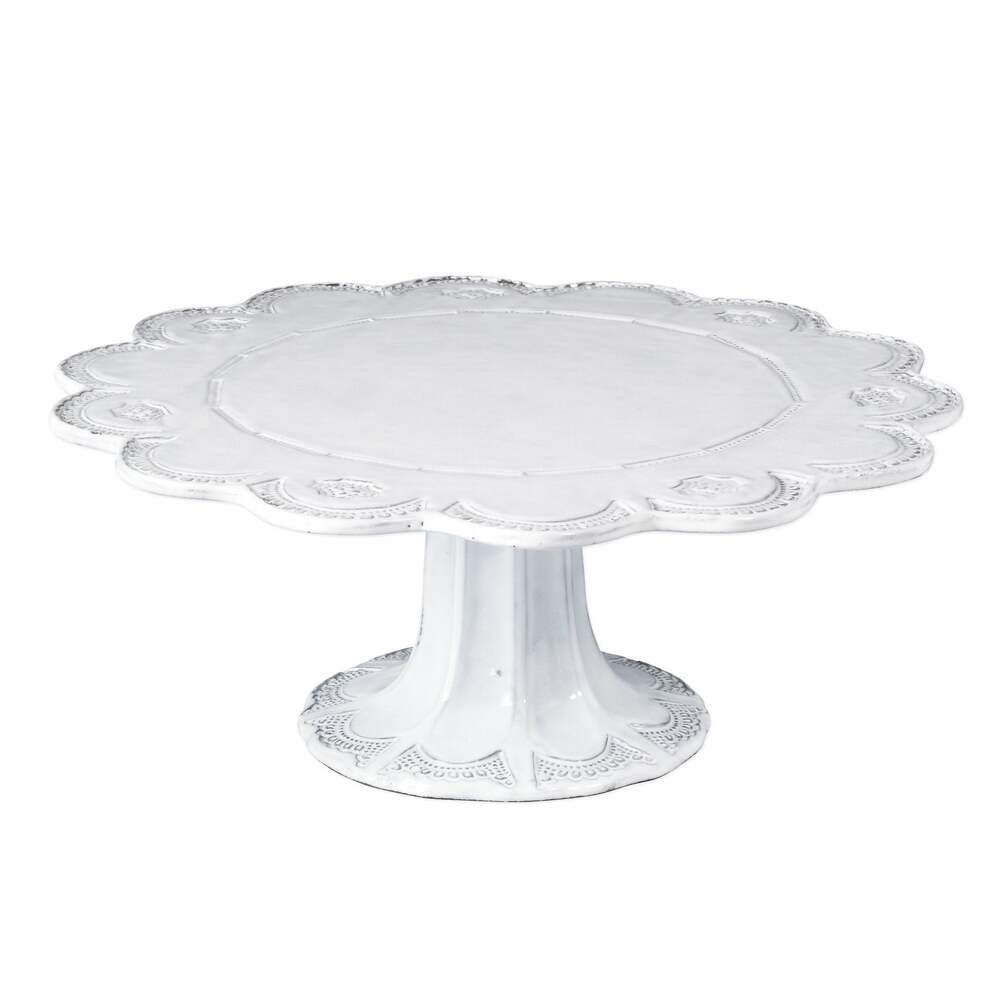 Incanto Lace Large Cake Stand by VIETRI 