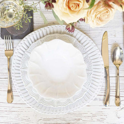 Incanto Lace Salad Plate by VIETRI by Additional Image -1