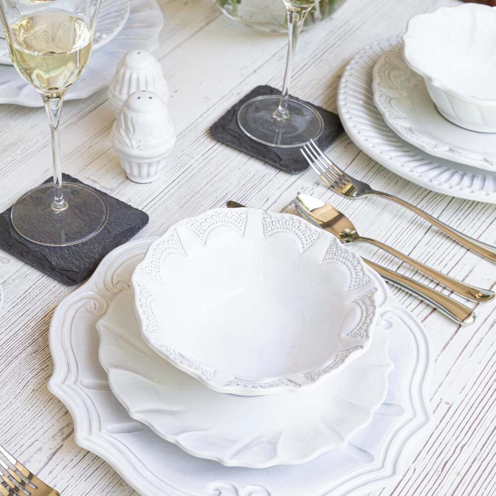 Incanto Ruffle Salad Plate by VIETRI by Additional Image -1