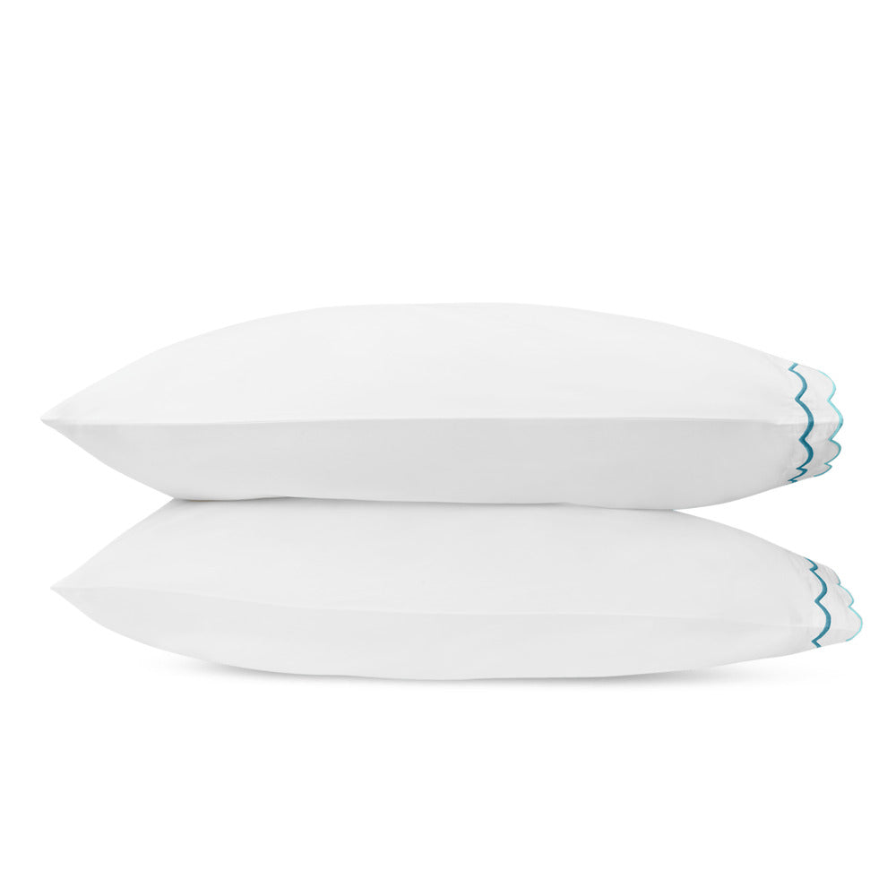 India Pillowcase Pair Cerulean 