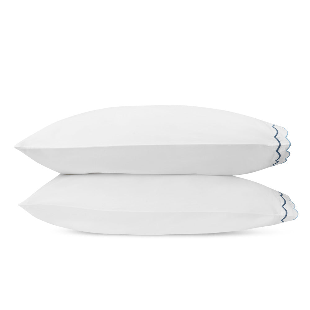India Pillowcase Pair Hazy Blue 