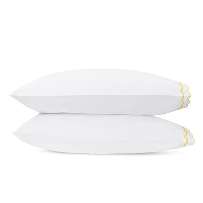 India Pillowcase Pair Lemon 
