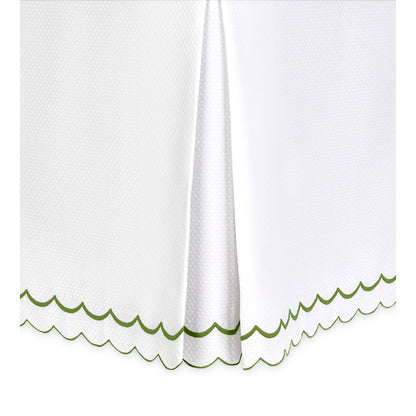 India Pique Bed Skirt Grass 