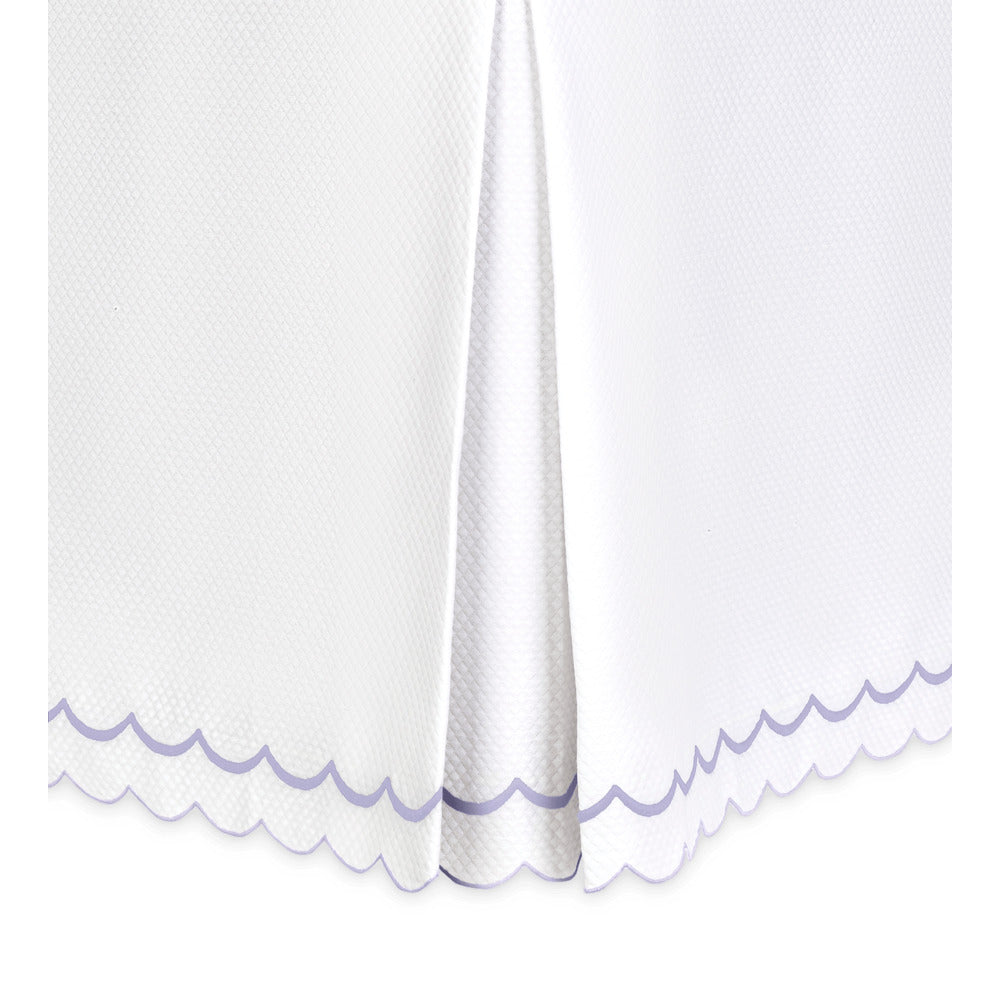 India Pique Bed Skirt Lilac 